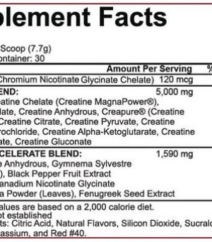 Crea-Ten Ingredients